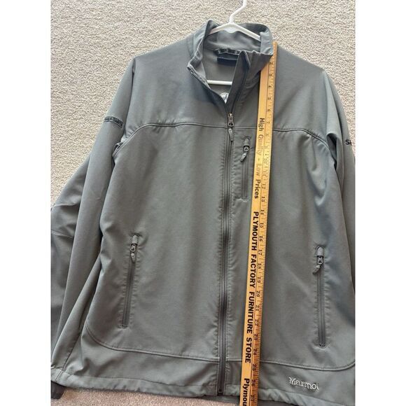 Marmot Ladies' Tempo Jacket XL Gray Full Zip Sawai Upsher-Smith Pharma‎ D98300 - Picture 9 of 10